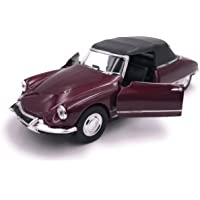 Los mejores  - Welly CITROËN DS 19 Convertible Model Car Auto Producto con Licencia 1: 34-1: 39 Closed Dunel Red